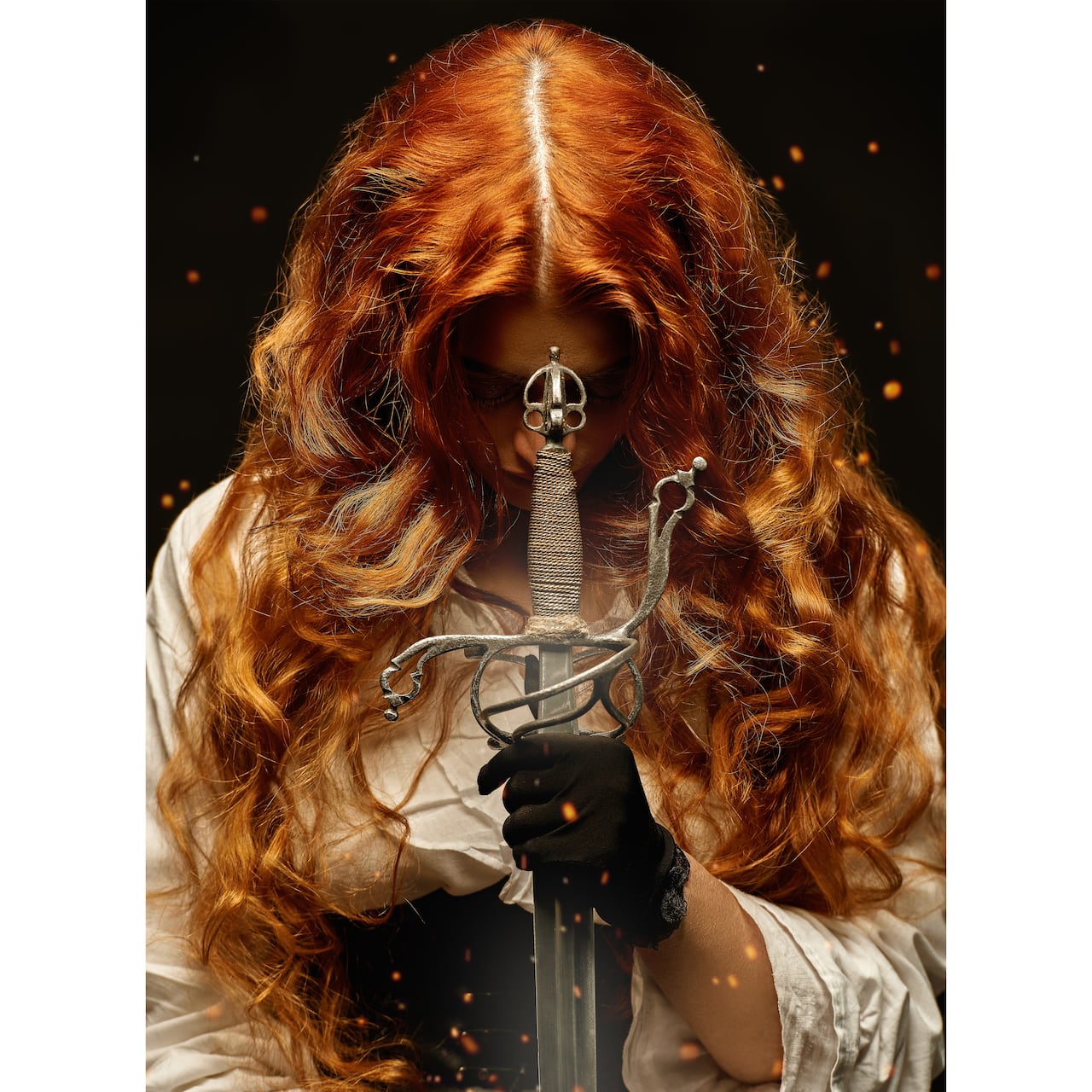 Sparkly Selections Beautiful Warrior 40cm x 50cm Diamond Painting Kit, Square Diamonds